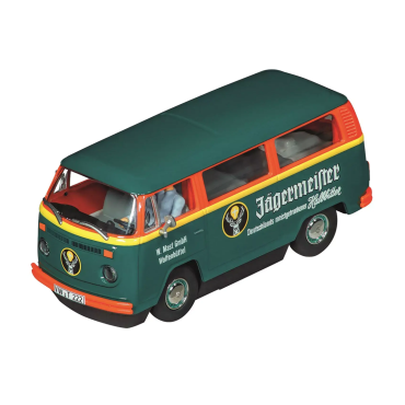 CARRO PARA PISTA ELÉTRICA AUTORAMA CARRERA DIGITAL KOMBI VW BUS T2B "JÄGERMEISTER" ESCALA 1/32 20032034